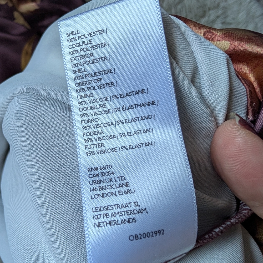 Free People Botanical Maxi Dress in Wine Combo - Picture 13 of 16